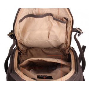 coffee canvas backpack bags