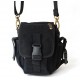 black canvas mens bag