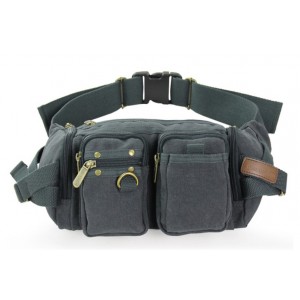 navy security fanny pack