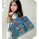 blue shoulder bag