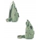 army green sling shoulder bag