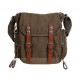 army green Canvas shoulder bag