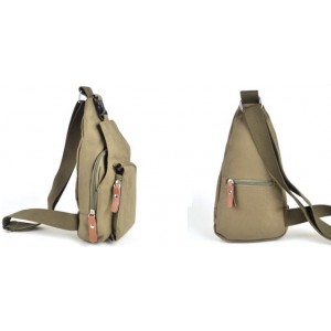 army green travel shoulder bag