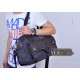 black Mens canvas messenger bags