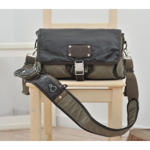 army green mens canvas shoulder bag