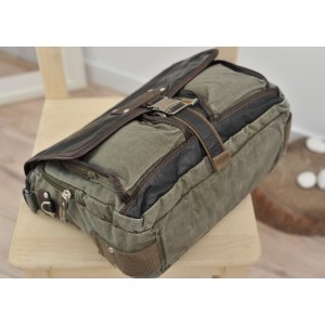 canvas Messenger shoulder bag