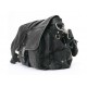 black mens canvas shoulder bag