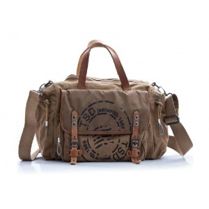 khaki Canvas bag