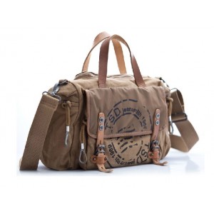 khaki military messenger bags for men