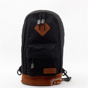 black iPad cycling backpack