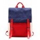 red Canvas knapsack