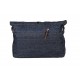 blue denim shoulder bag