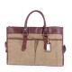 KHAKI fashion canvas shoulder