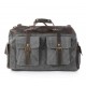 grey messenger bag