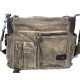 mens Canvas satchel bookbag