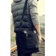 black mens shoulder bag