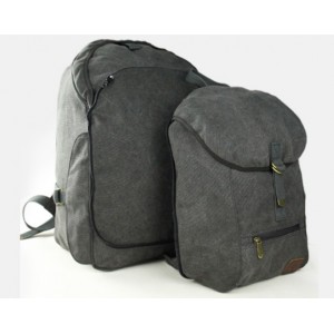 Couples backpack grey