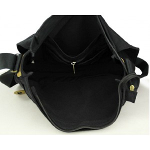 black messenger bag for men