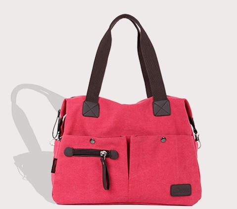 Cute shoulder bag, handbag canvas - YEPBAG