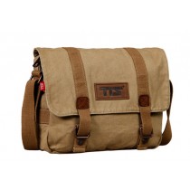 Canvas leather messenger bag, messenger bags for men canvas - YEPBAG