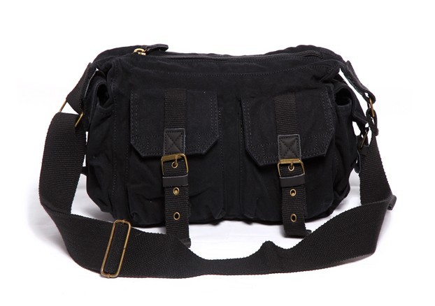 Messenger shoulder bags, canvas and leather messenger bag - YEPBAG