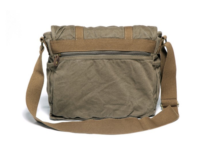 Canvas shoulder bag schoolbag, big over the shoulder bag - YEPBAG