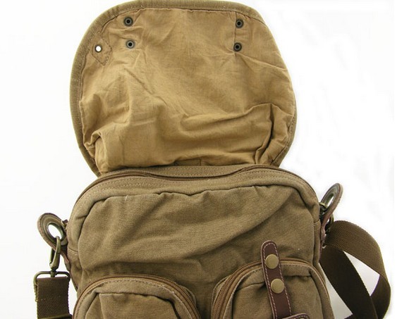 Mens vintage canvas backpack, men s messenger bag canvas - YEPBAG