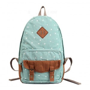 Canvas backpack purses women, school bag - YEPBAG
