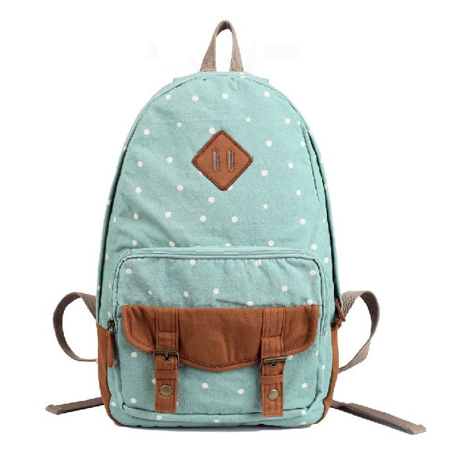 Canvas backpack purses women, school bag - YEPBAG