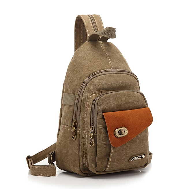 Mid size organizer backpack sling, convertible backpack shoulder bag ...