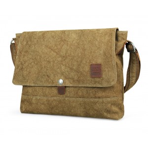 Designs Canvas Single Shoulder Bag, Casual Messenger Bag - YEPBAG
